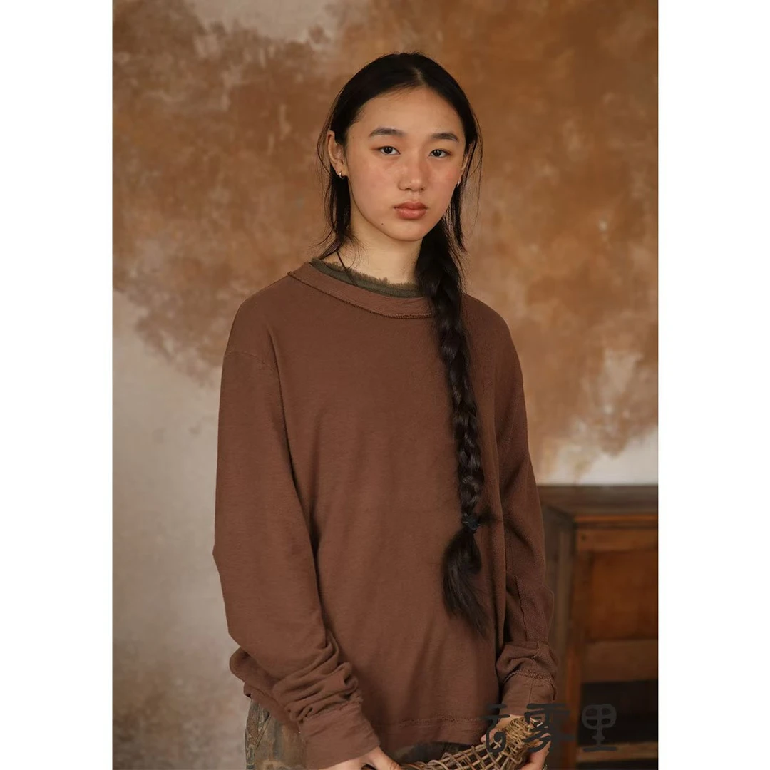 【云雾里】5105纯棉圆机针织长袖