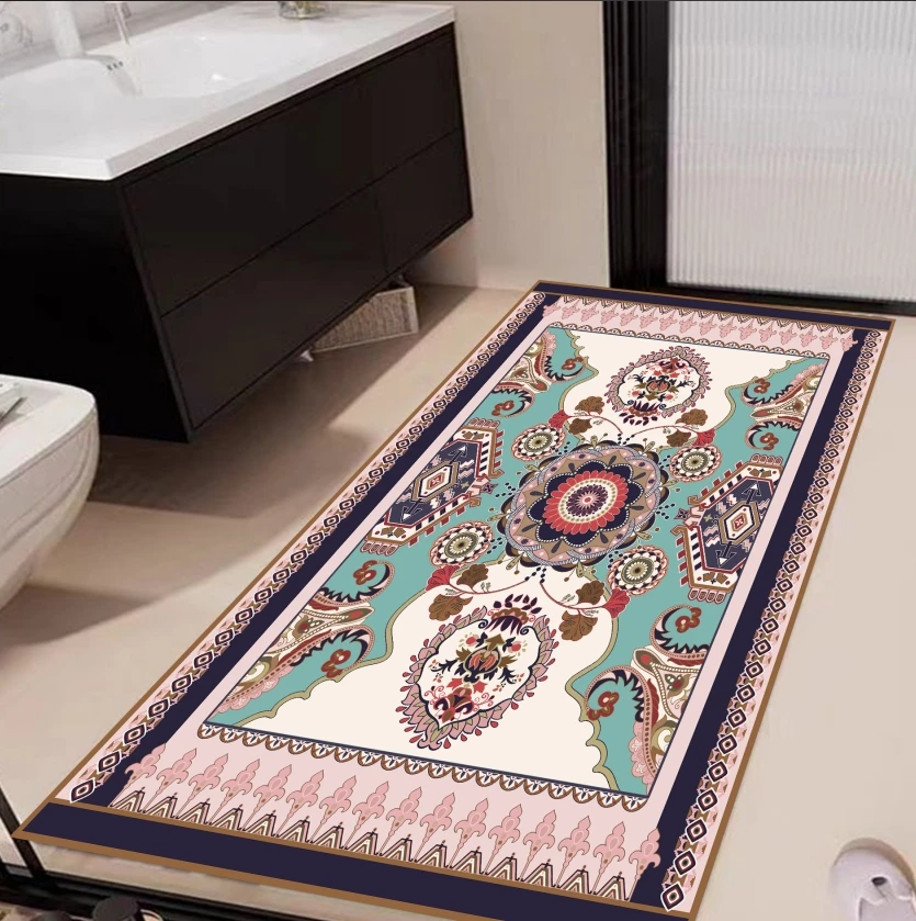 D167【80*160cm】硅藻泥地垫桌垫地垫学习垫浴室防滑厕所玄关卧室毯