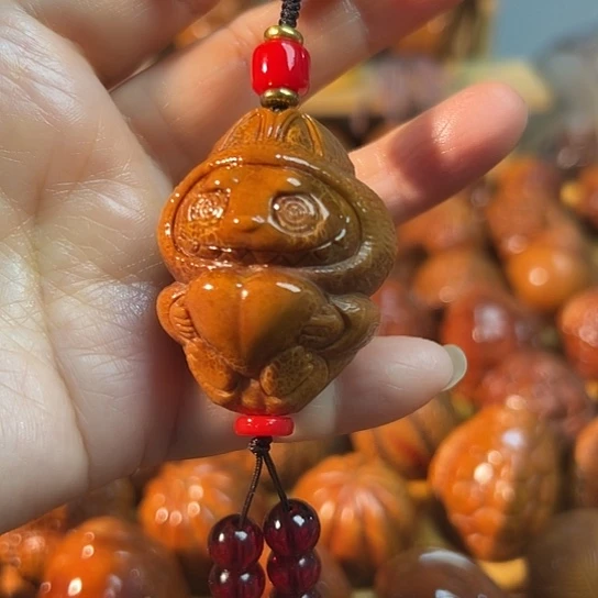 橄榄核手串/手链拉布布手把件一颗