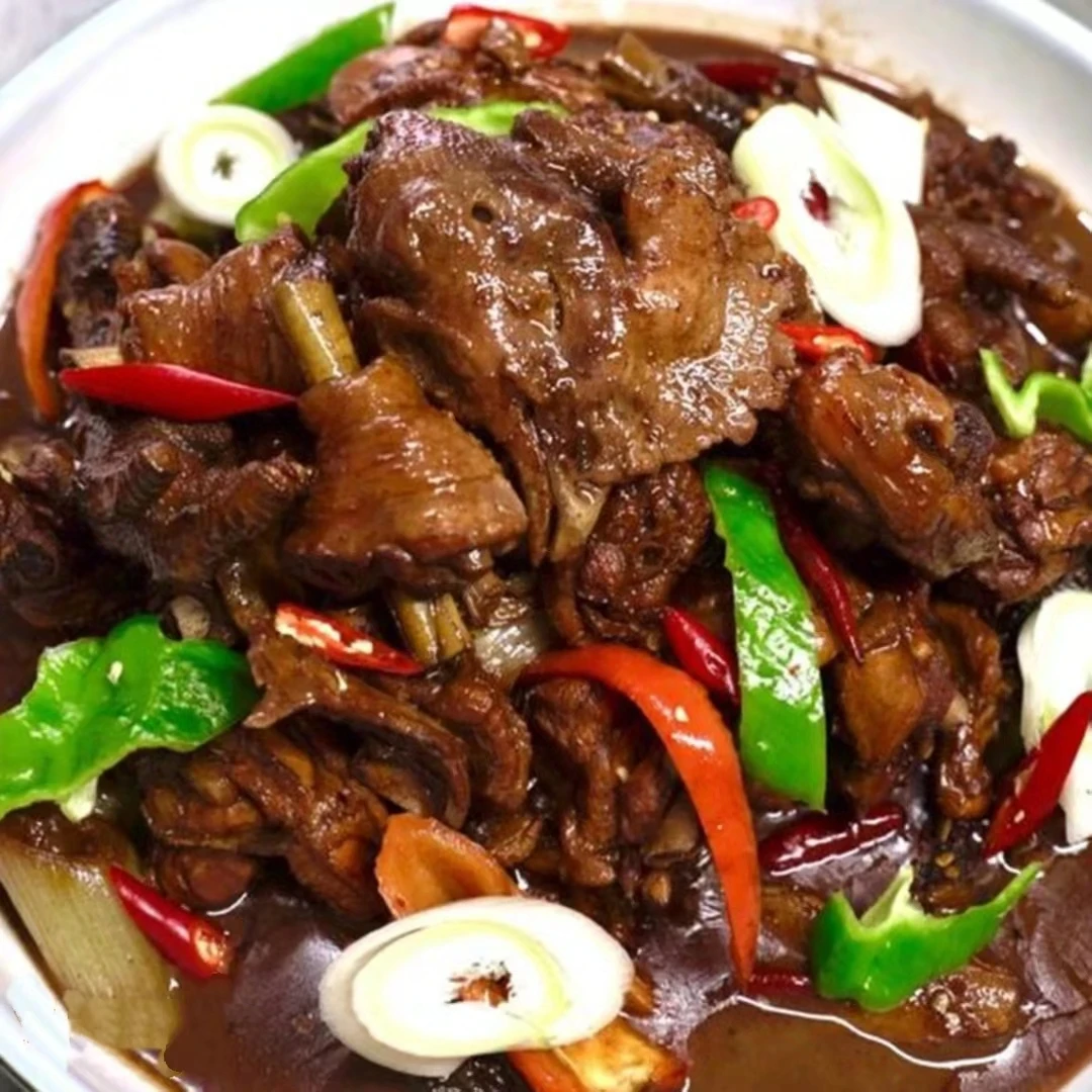 苏北农村土味徐州邳州宿迁新沂辣椒炒鸡包邮