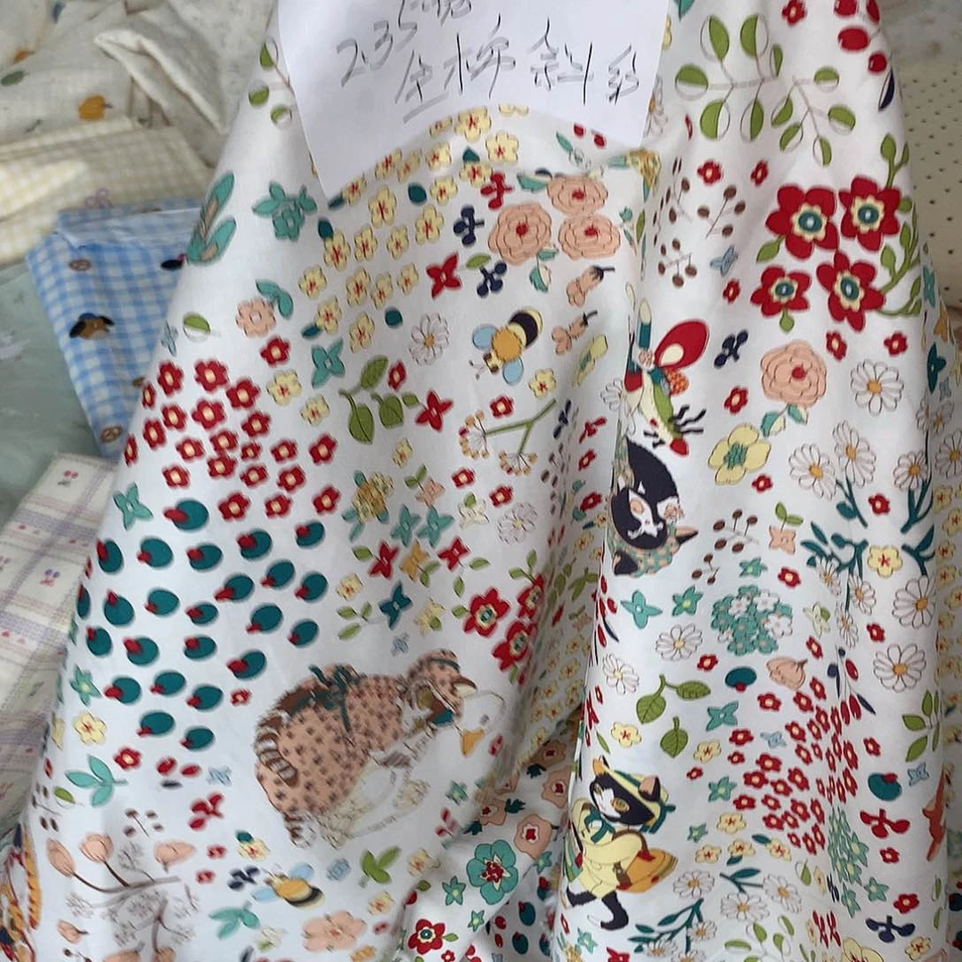 棉007全棉斜纹2.35米宽