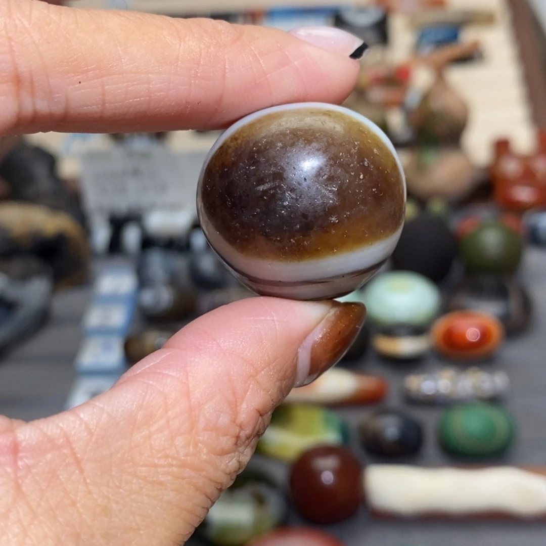 左***叶玛瑙/玉髓合金手链