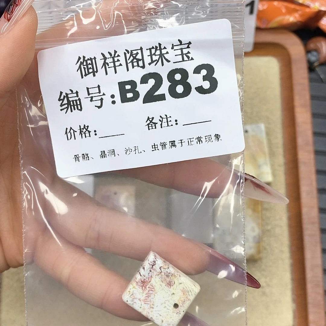 硅化珊瑚（珊瑚玉）颈饰未镶嵌L****s