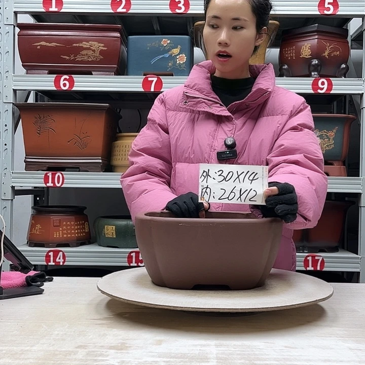 紫砂花盆紫砂花盆