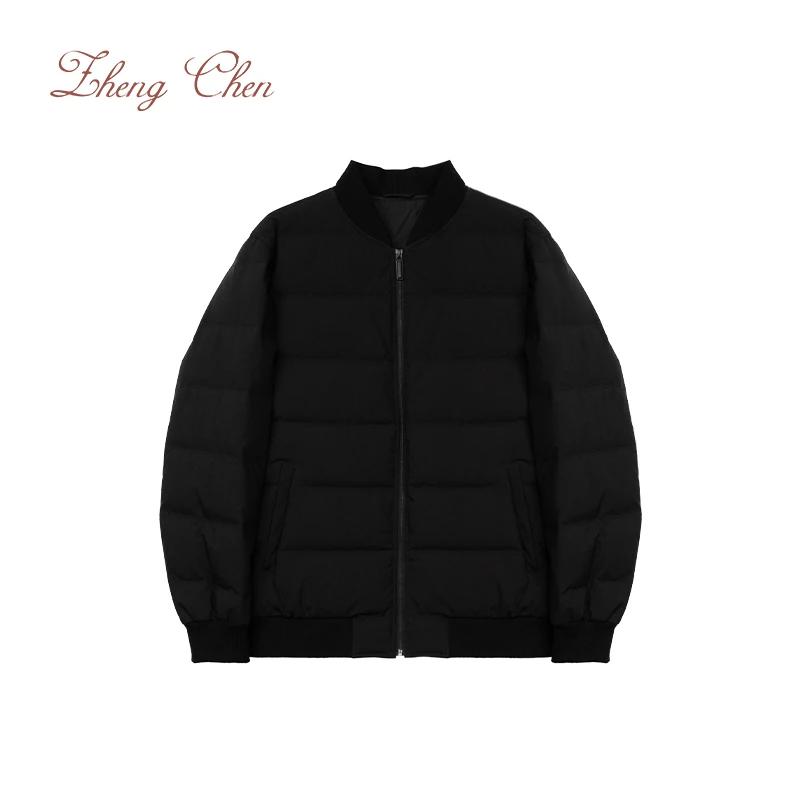 福利款棒球领羽绒服 925079