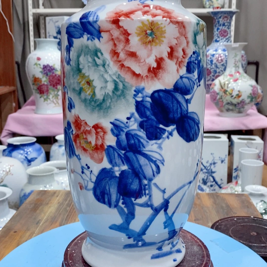 摆件景德镇陶瓷花瓶