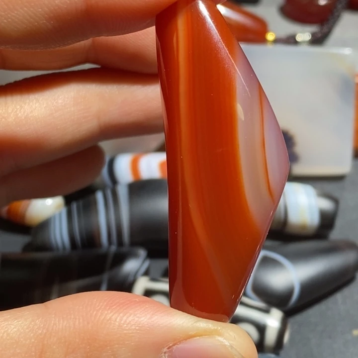 玛瑙/玉髓未镶嵌项链