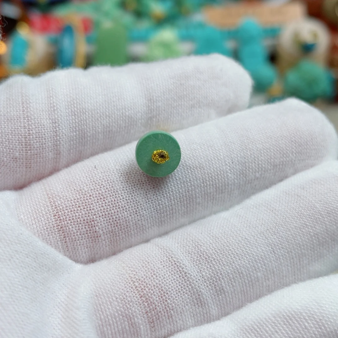 未镶嵌绿松石珠宝奇石8m