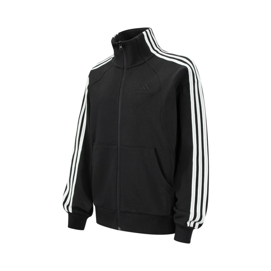 【滔搏联动】adidas2025女子W 3S JKT2运动休闲针织无帽外套JN0759