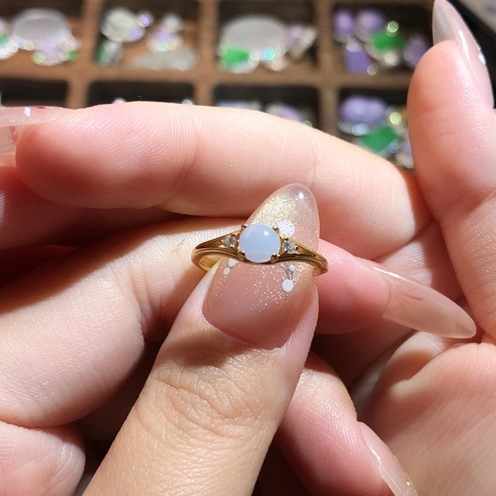 翡翠未镶嵌项链翡翠