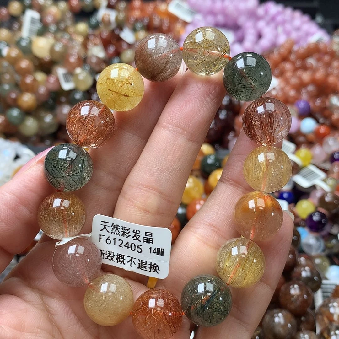 水晶手链未镶嵌，，