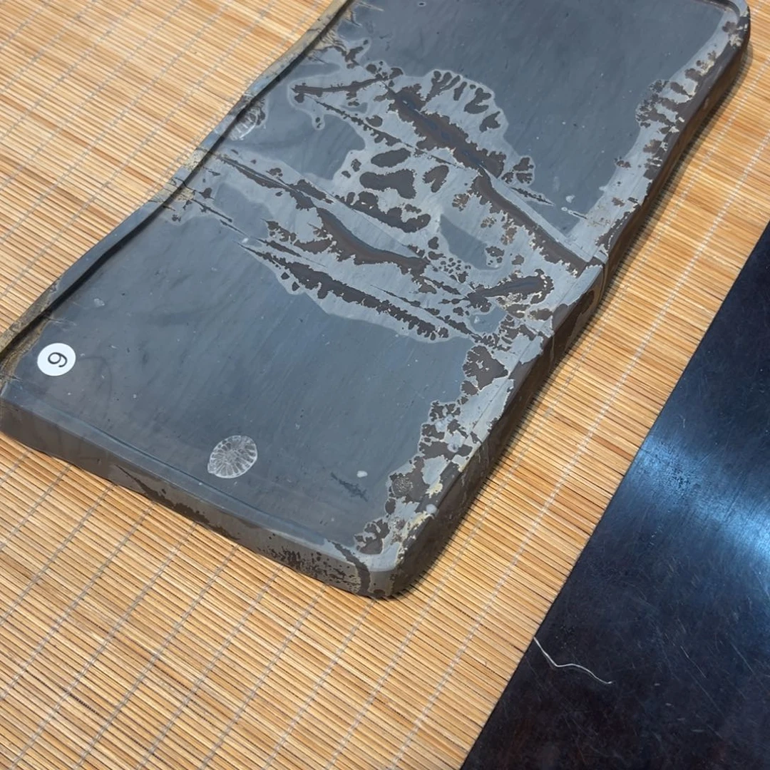 9号国画石干泡台23*12