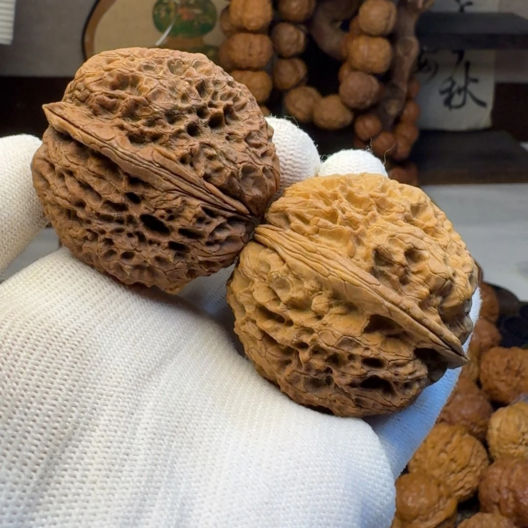 把件文玩核桃枯骨42.5