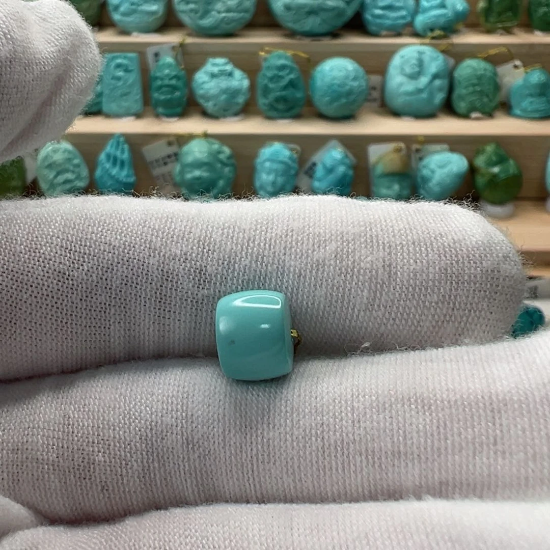 未镶嵌绿松石直切珠8.4mm