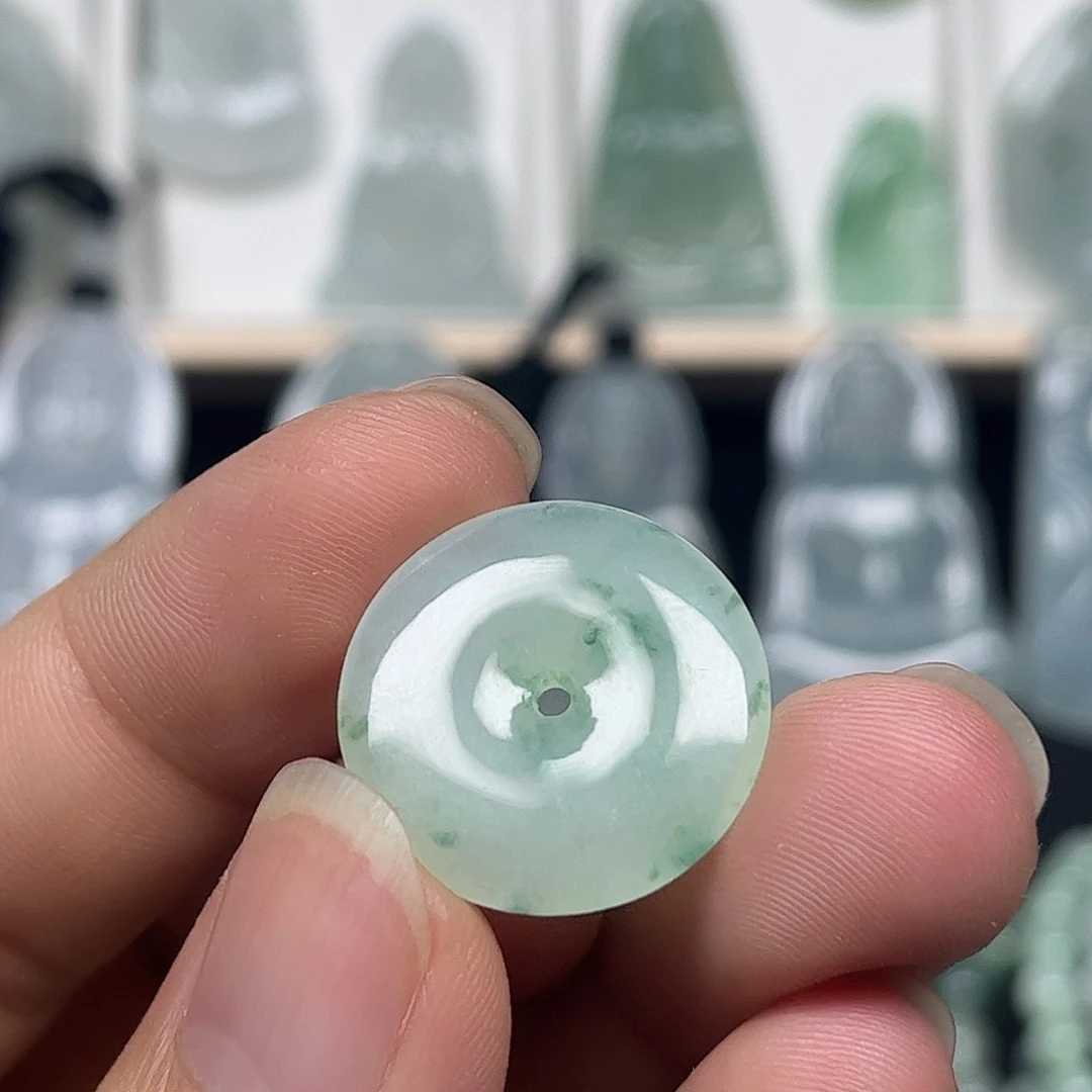 颈饰未镶嵌翡翠缅甸天然翡翠