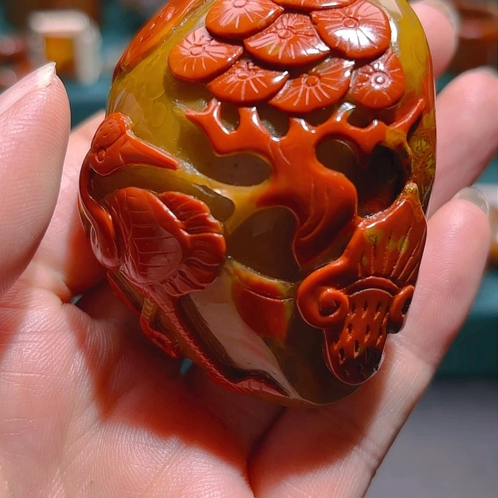 玛瑙/玉髓吊坠(不含链)未镶嵌天***。