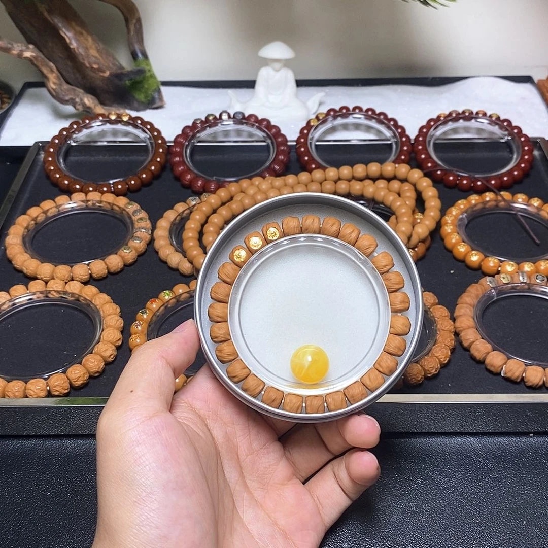 猴头核桃手串三标鬼印尺寸9+全品91号