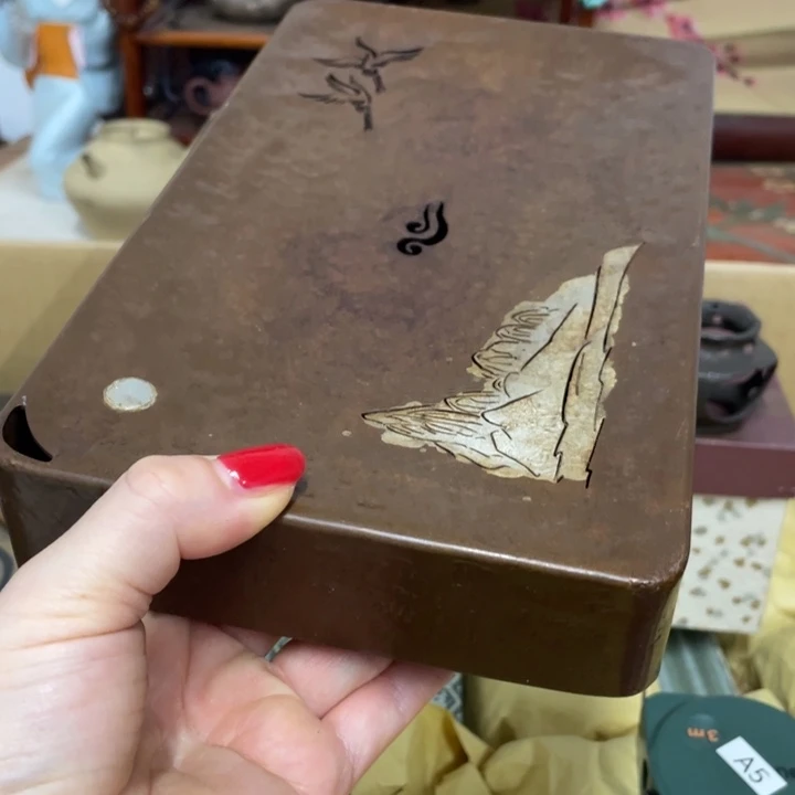 铜瓷中古艺术品摆件