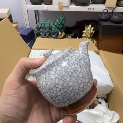 瓷片摆件工艺品瓷器摆件777