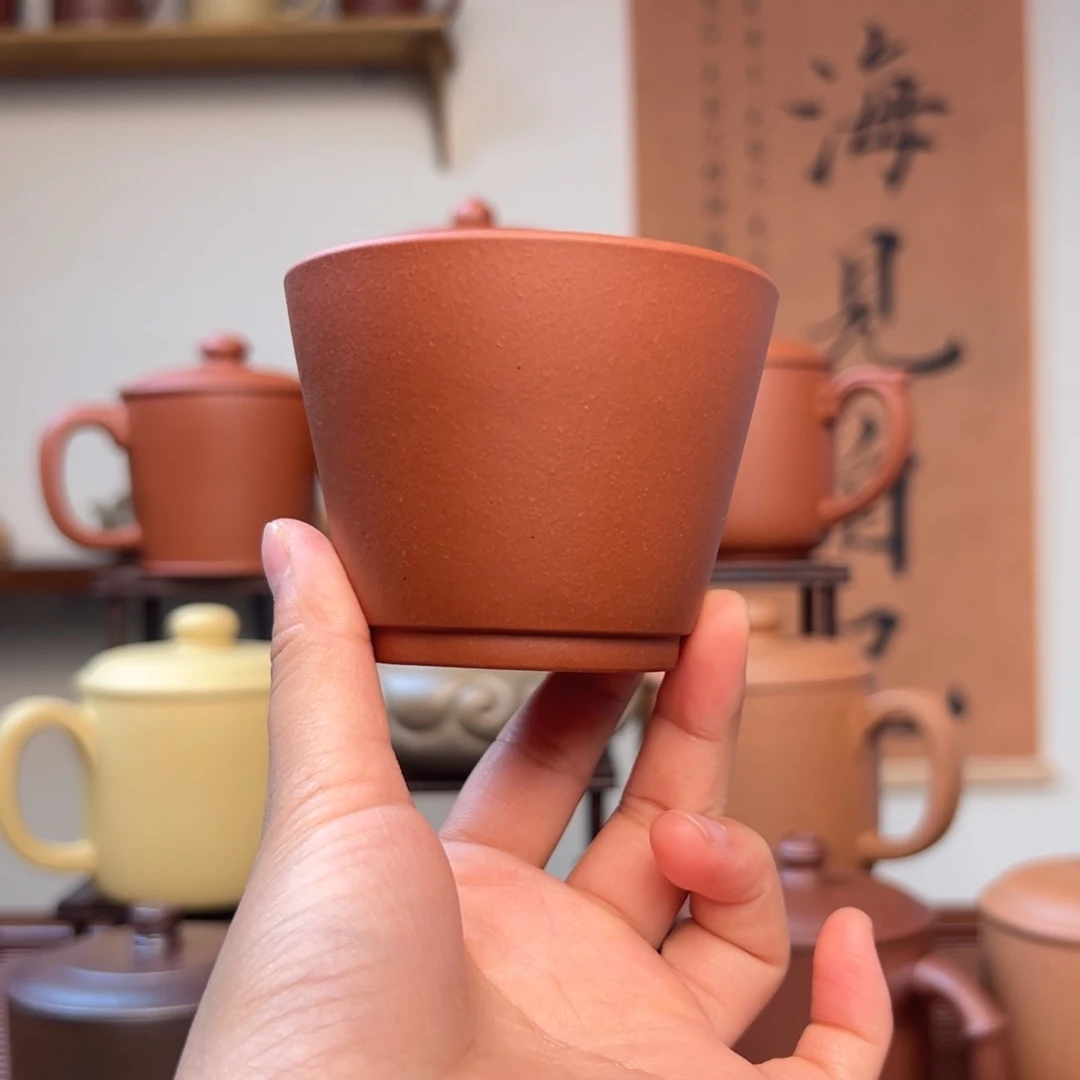 茶杯紫砂漠**杨紫砂主人杯