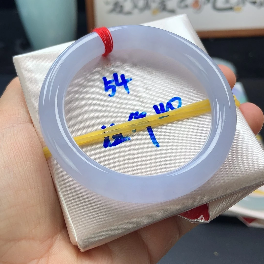 翡翠未镶嵌手镯55号
