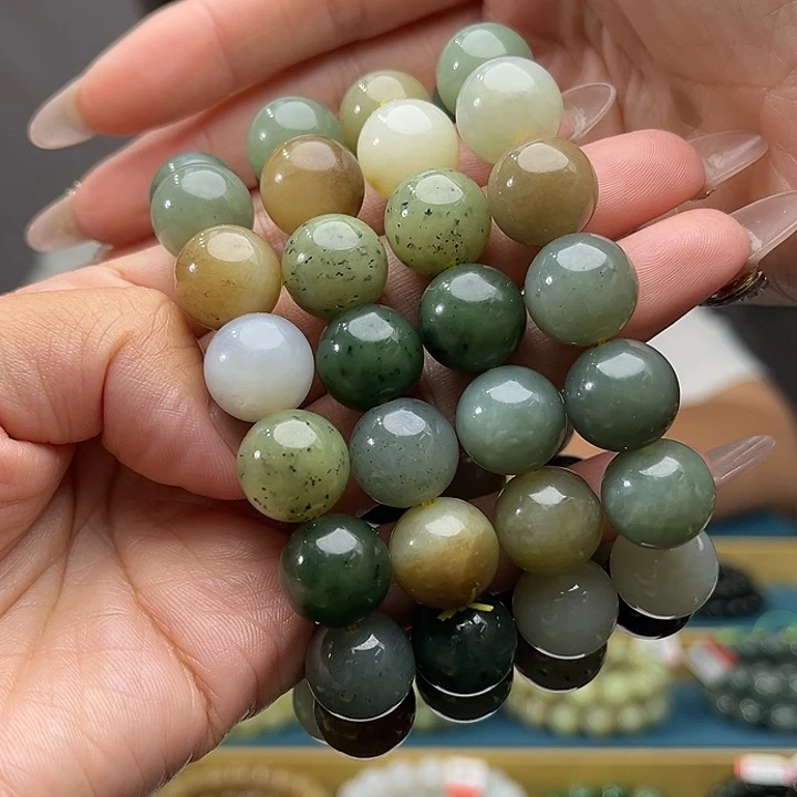 手链未镶嵌和田玉纯天然多宝多样性发拍一发一卡14