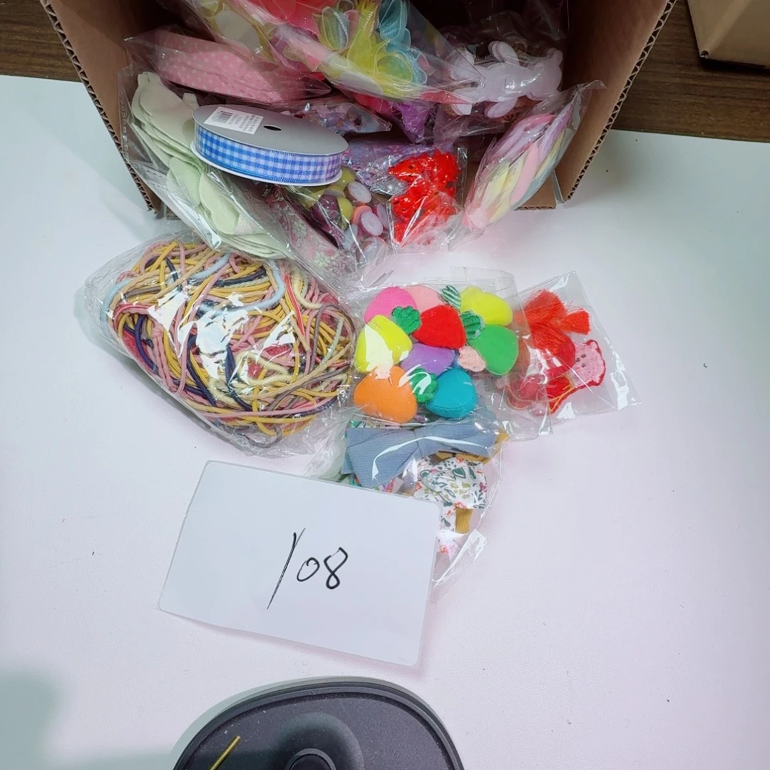 108号布艺配件一箱，清仓不退不换