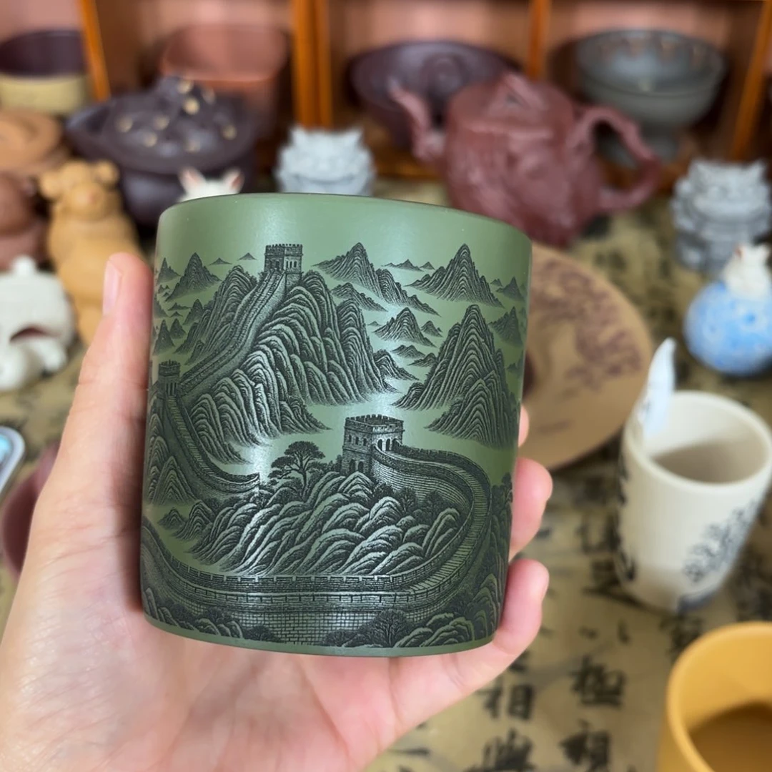 宜兴紫砂吾家紫砂主人杯