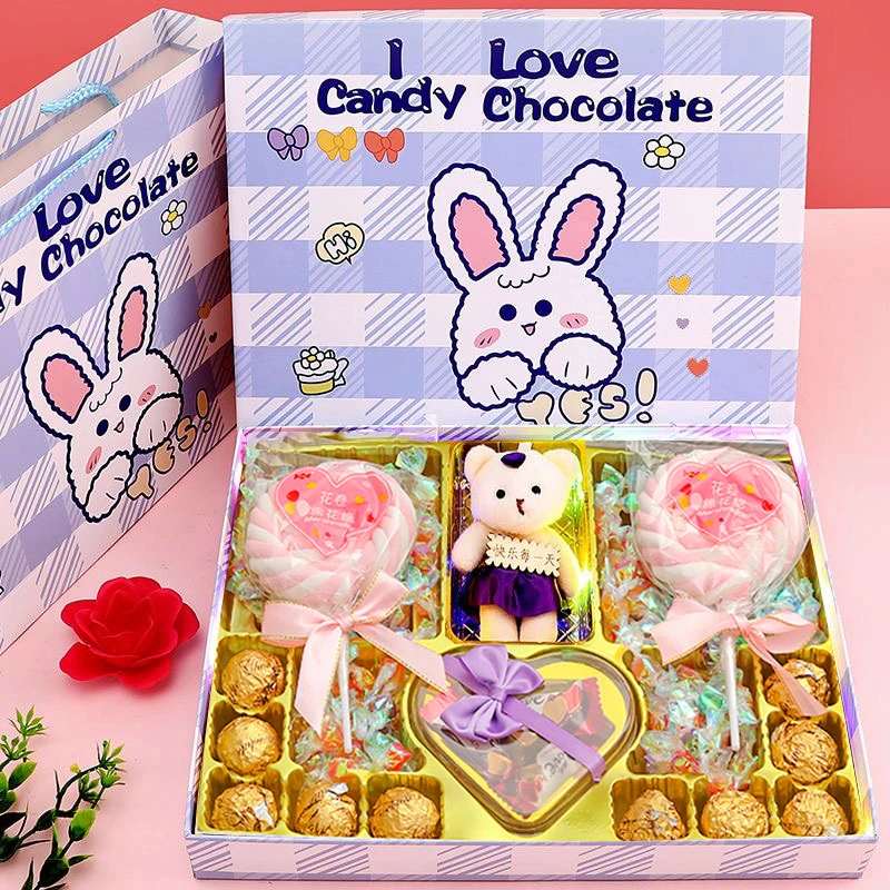 Dove/德芙过生日礼物巧克力礼盒送小朋友仪式感糖果棉花糖大礼包