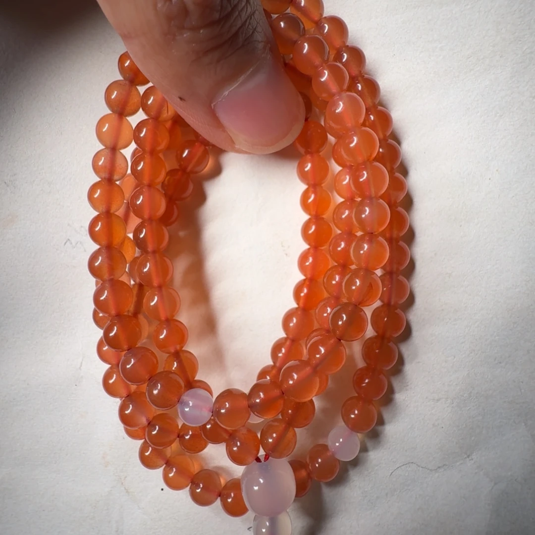 南红玛瑙未镶嵌手串