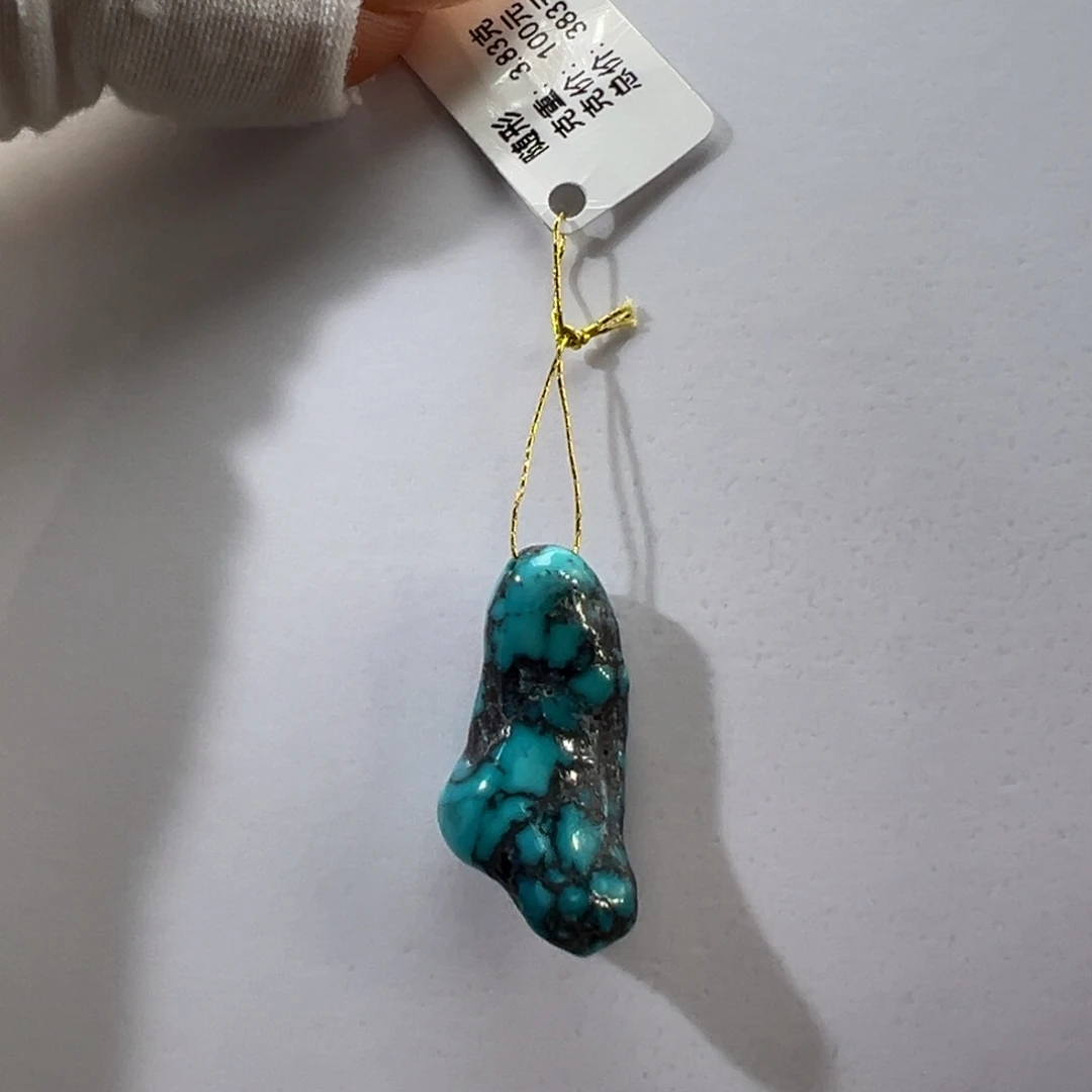 绿松石未镶嵌挂件