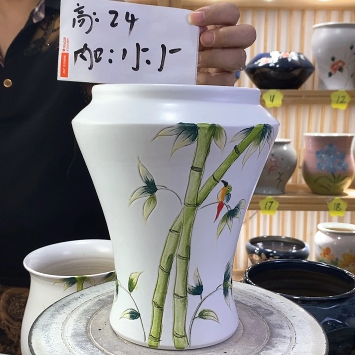 马***姐景德镇手工高温陶瓷