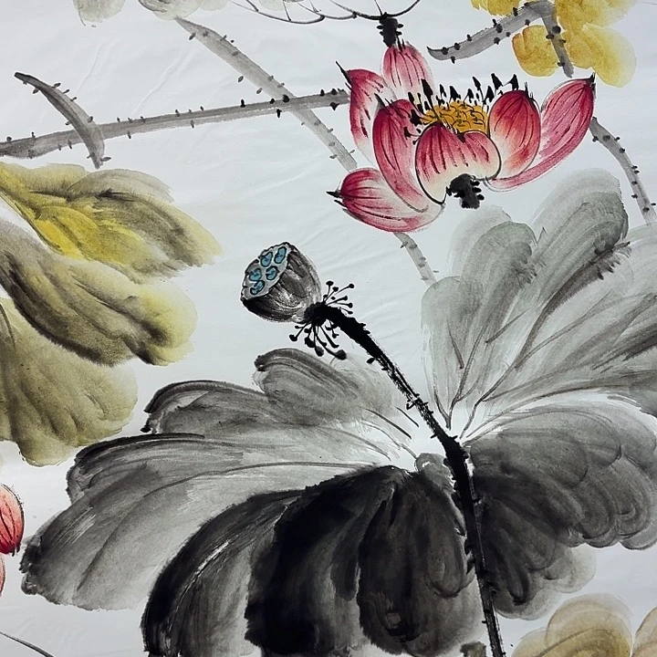 国画手绘国画作品