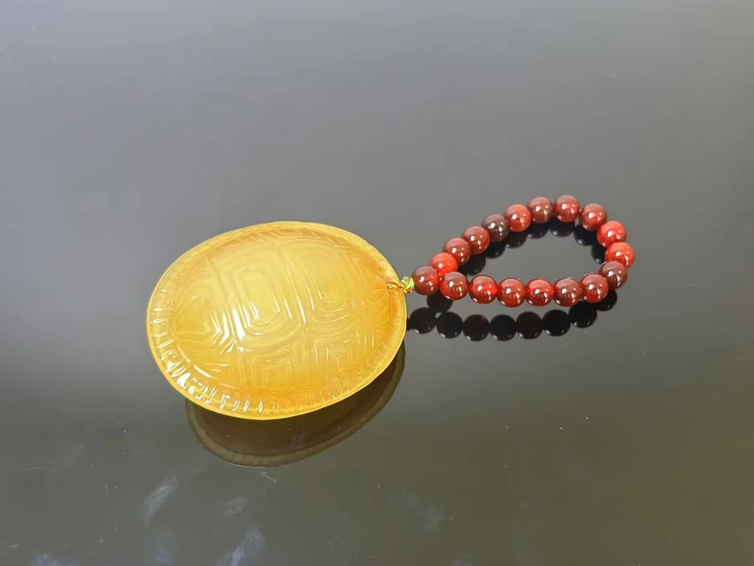 驴蹄蜜龟手把件手持