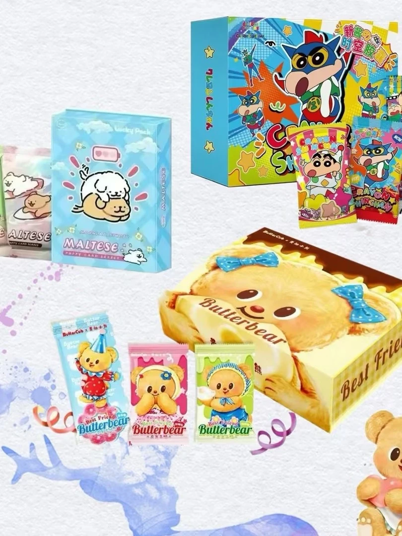 【憨 1k2浮浮】poko线条小狗/酷卡小狗/北宸小熊/doki小狗卡牌