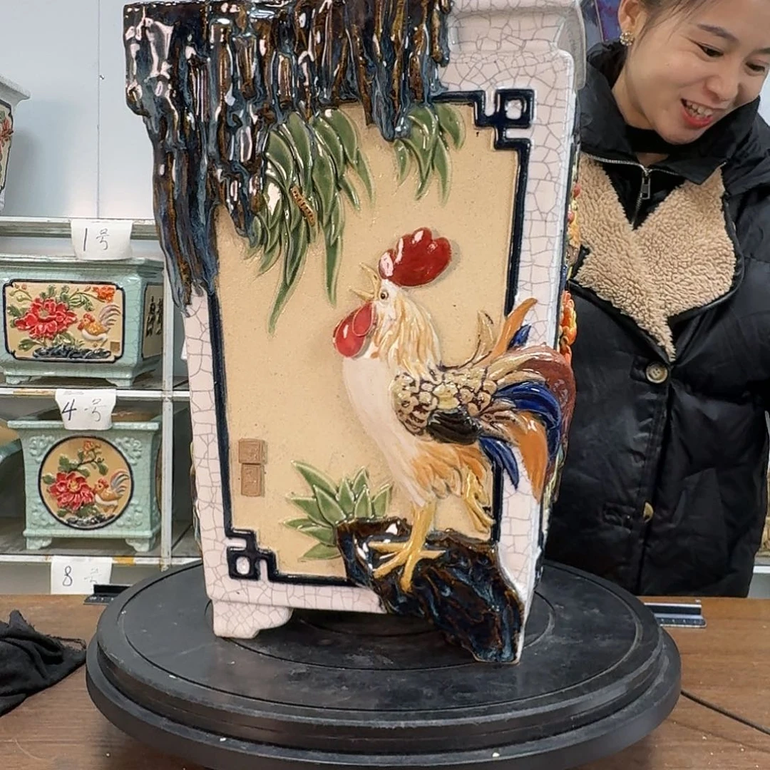 红陶江*石湾盆488