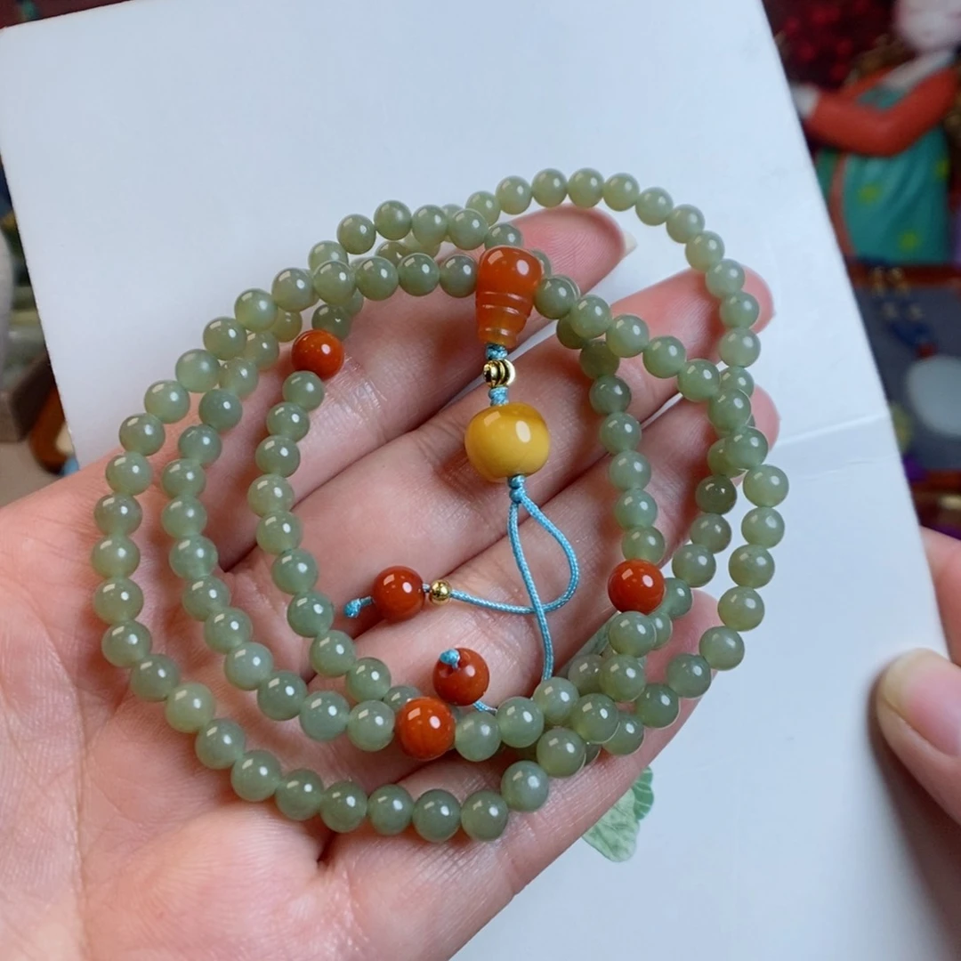 和田玉手链未镶嵌