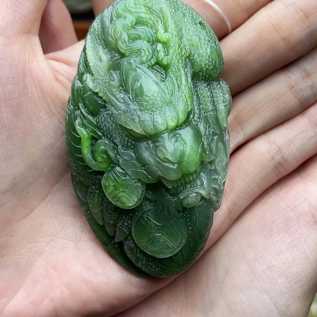 框***瘦颈饰未镶嵌和田玉