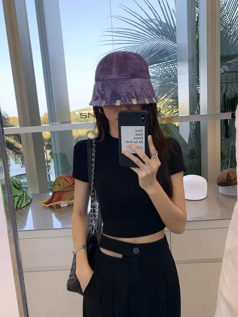 Mardi百搭短款短袖雏菊衣长49高腰