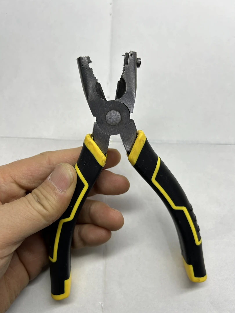 修拉链插件通用打点钳，适合维修5号7号8号拉链插件使用家用修补