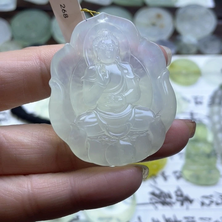 蛇纹石玉挂件未镶嵌悟**道