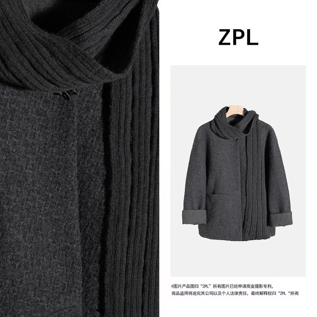 秋冬新款宽松时尚保暖羽绒外套12711