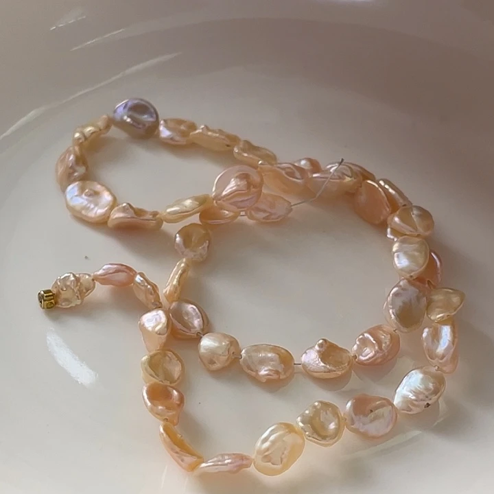 未镶嵌项链淡水珍珠