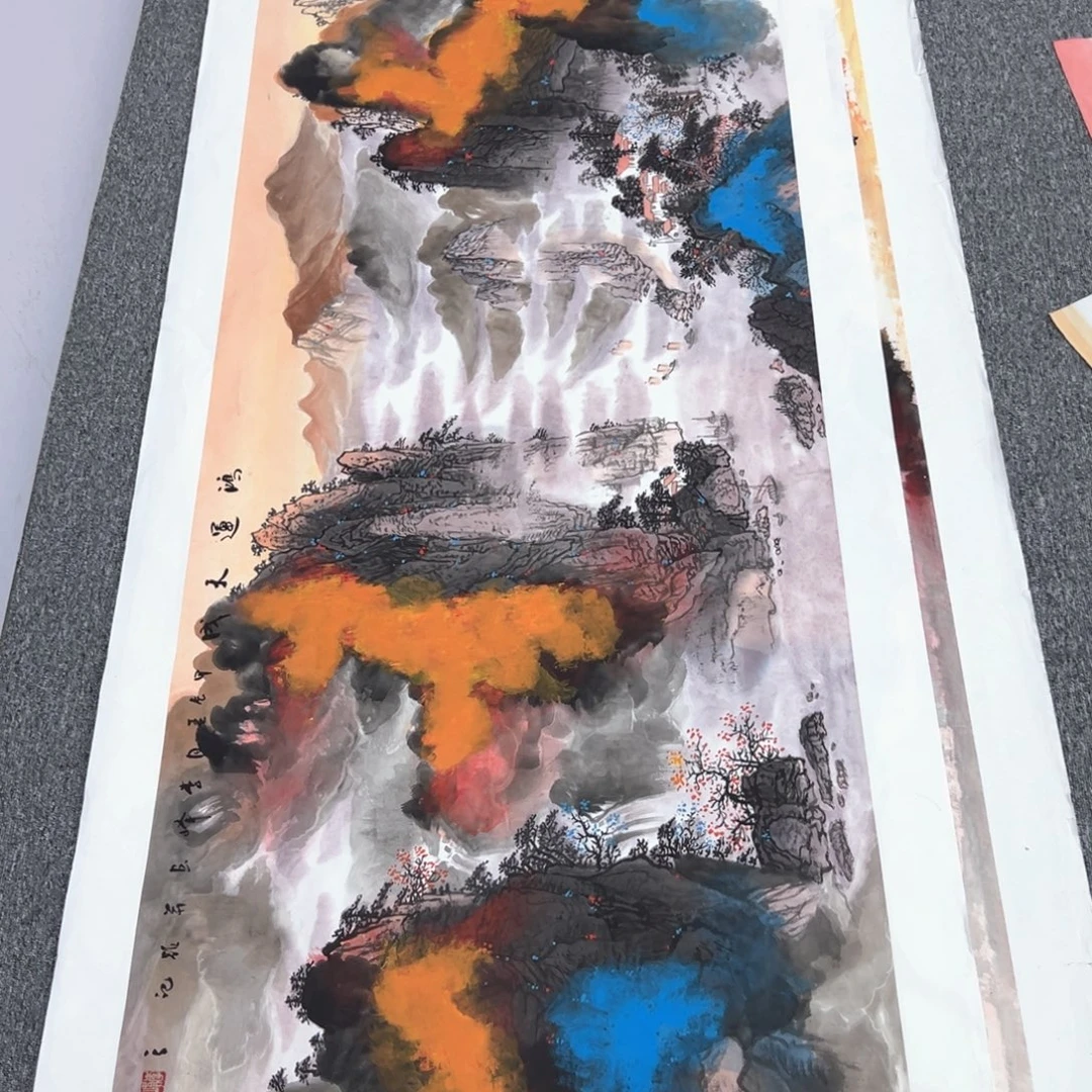 国画国画作品展览等活动的展览