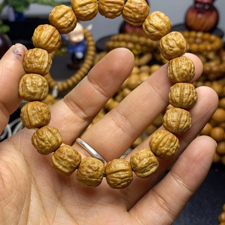 猴头核桃手串猴头草