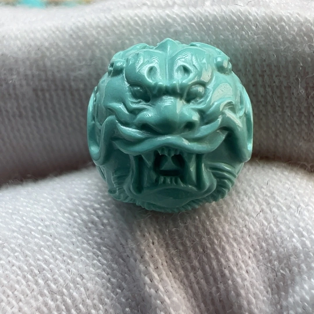 绿松石未镶嵌配饰11×10