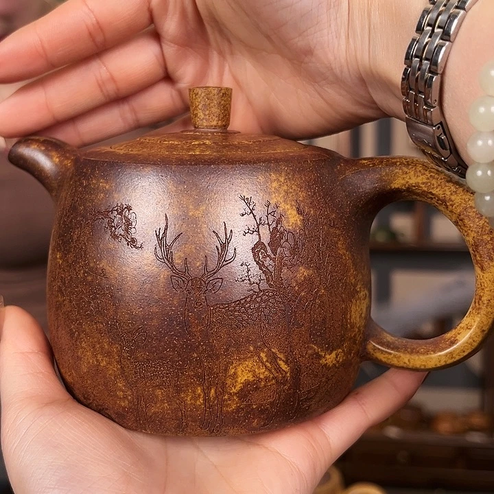 紫砂茶壶宜兴紫光堂