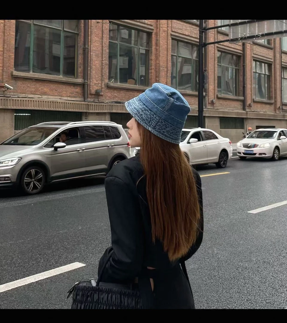 2025夏季爆款格子渔夫帽