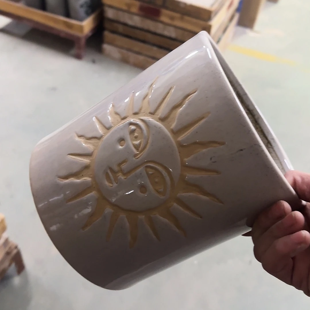 陶瓷变形口不圆··