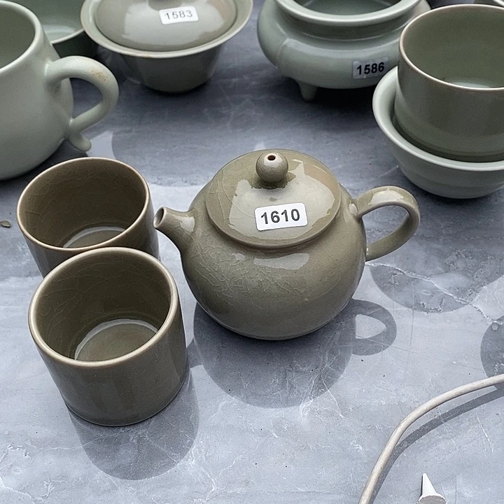 汝瓷1610 柴窑开窑窑口直播